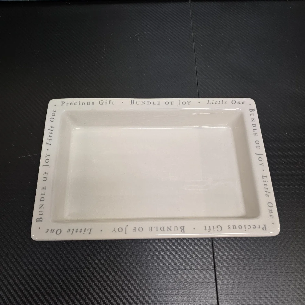Bath & Body Works Spa Bath Vanity Large Ceramic Tray Dish Bundle Of Joy